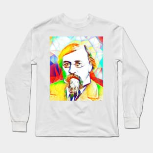 Nikolay Chernyshevsky Colourful Portrait | Nikolay Chernyshevsky Artwork 11 Long Sleeve T-Shirt